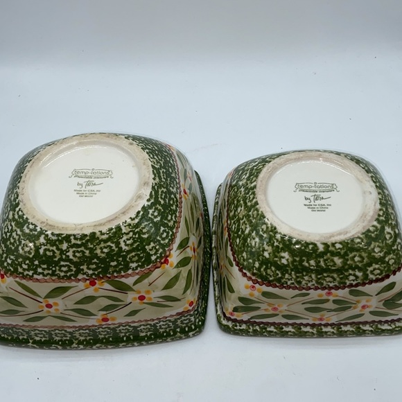 2 Temp-tations Nesting Snack Serving Bowls - Picture 4 of 6